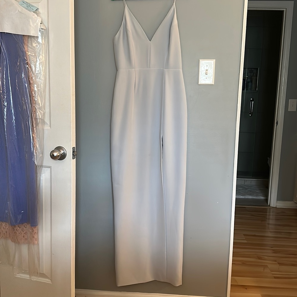 Wayf light blue gown